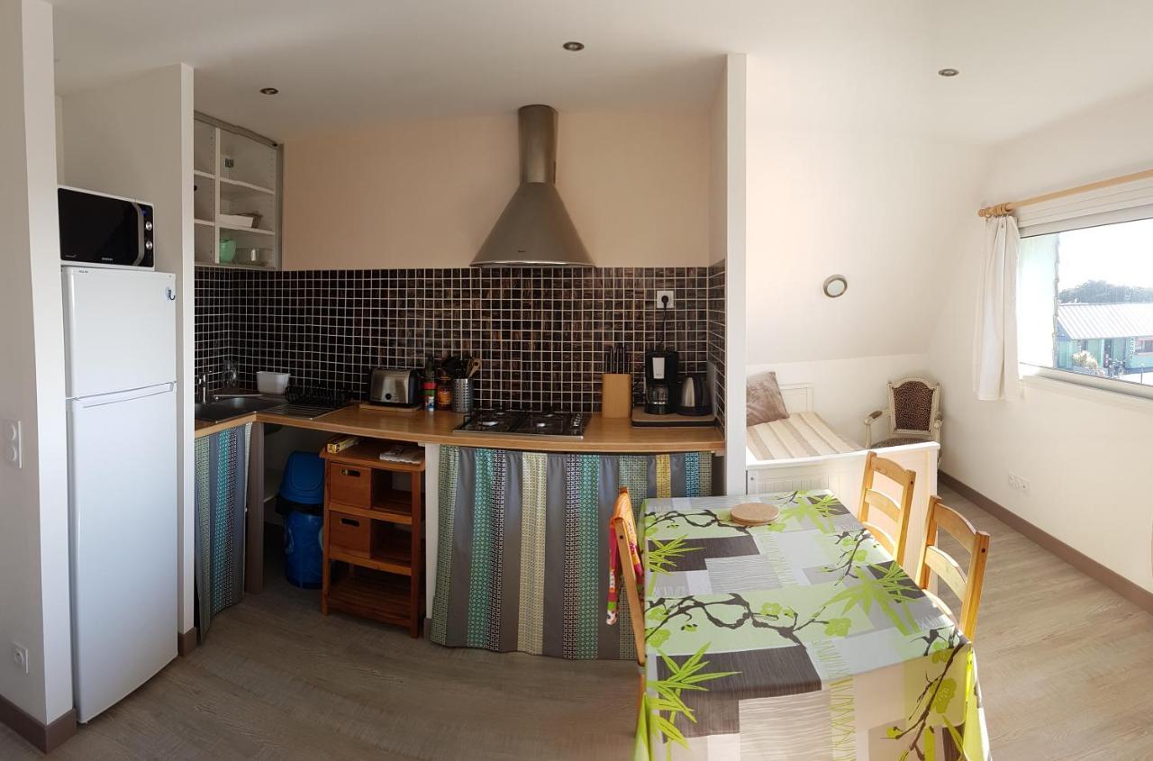 Le Bout'Dl'Ile, Ile Grande Appartement Pleumeur-Bodou Buitenkant foto
