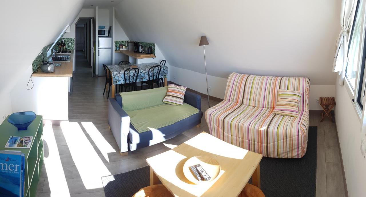 Le Bout'Dl'Ile, Ile Grande Appartement Pleumeur-Bodou Buitenkant foto
